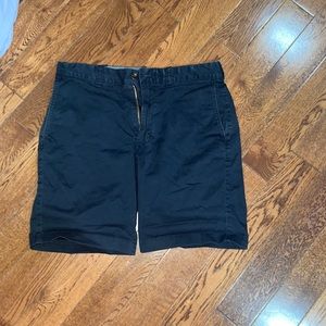 Mens navy chino jcrew shorts 30 waist 9 inseam